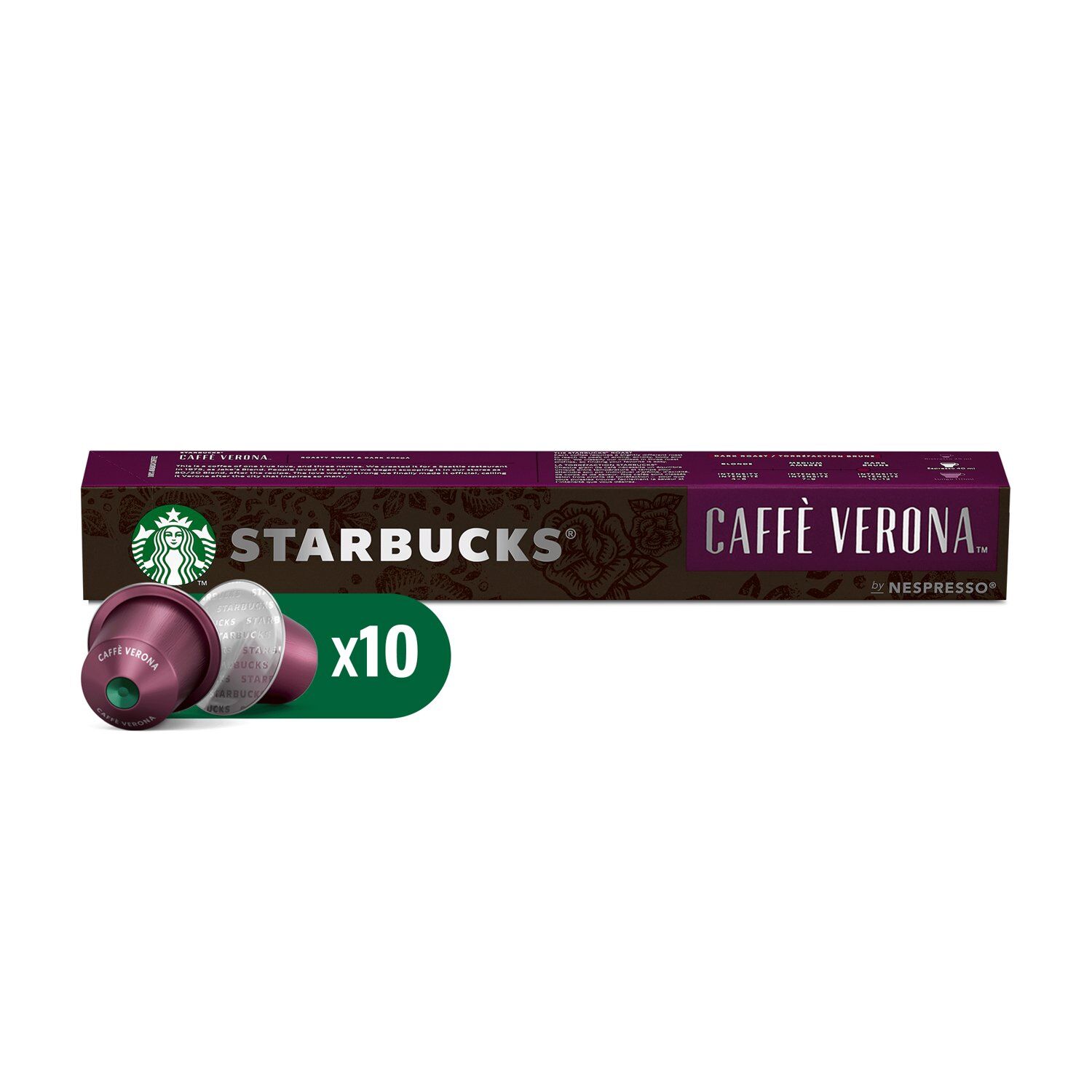 Cafe En Capsulas Verona Nespresso 10.0 Cap