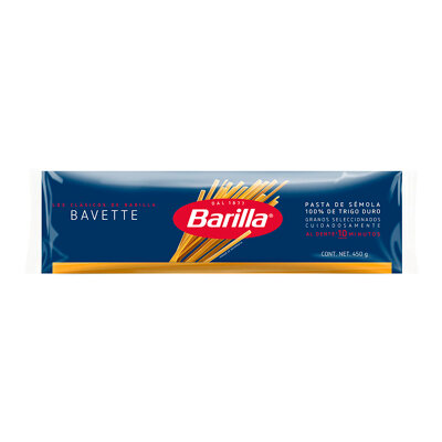 Pasta Barilla Bavette 450 G