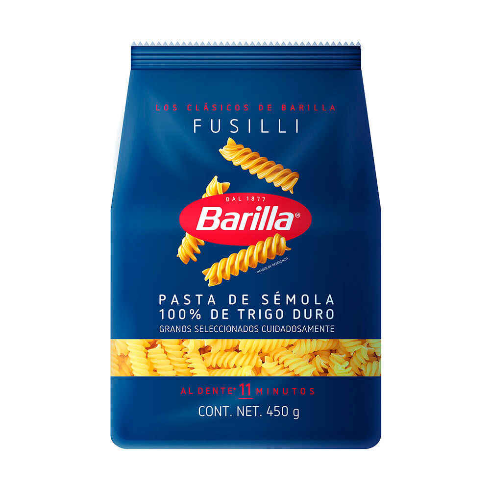 Pasta Fusilli Bpe Sfc Barilla 450.0 Gr