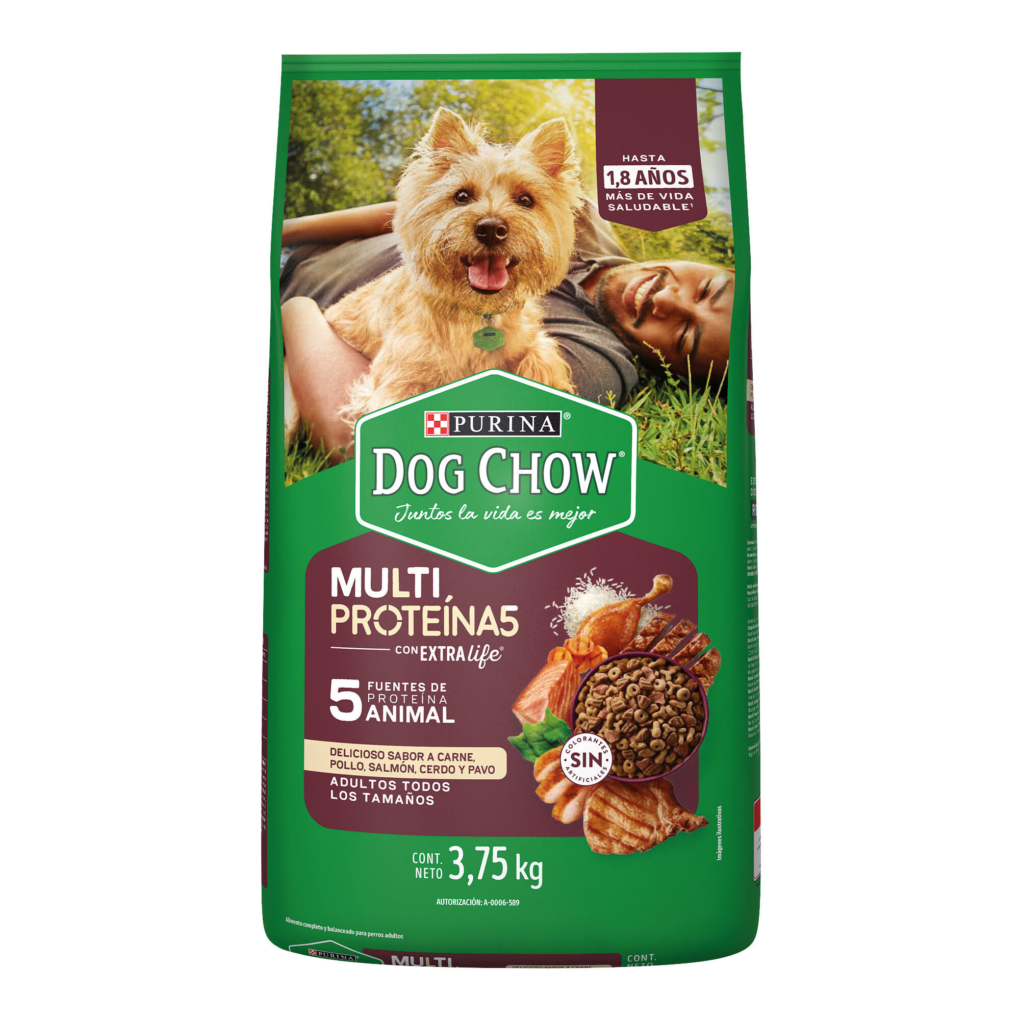 Comida P/perro Multiproteina Dog Chow 3.75 Kg