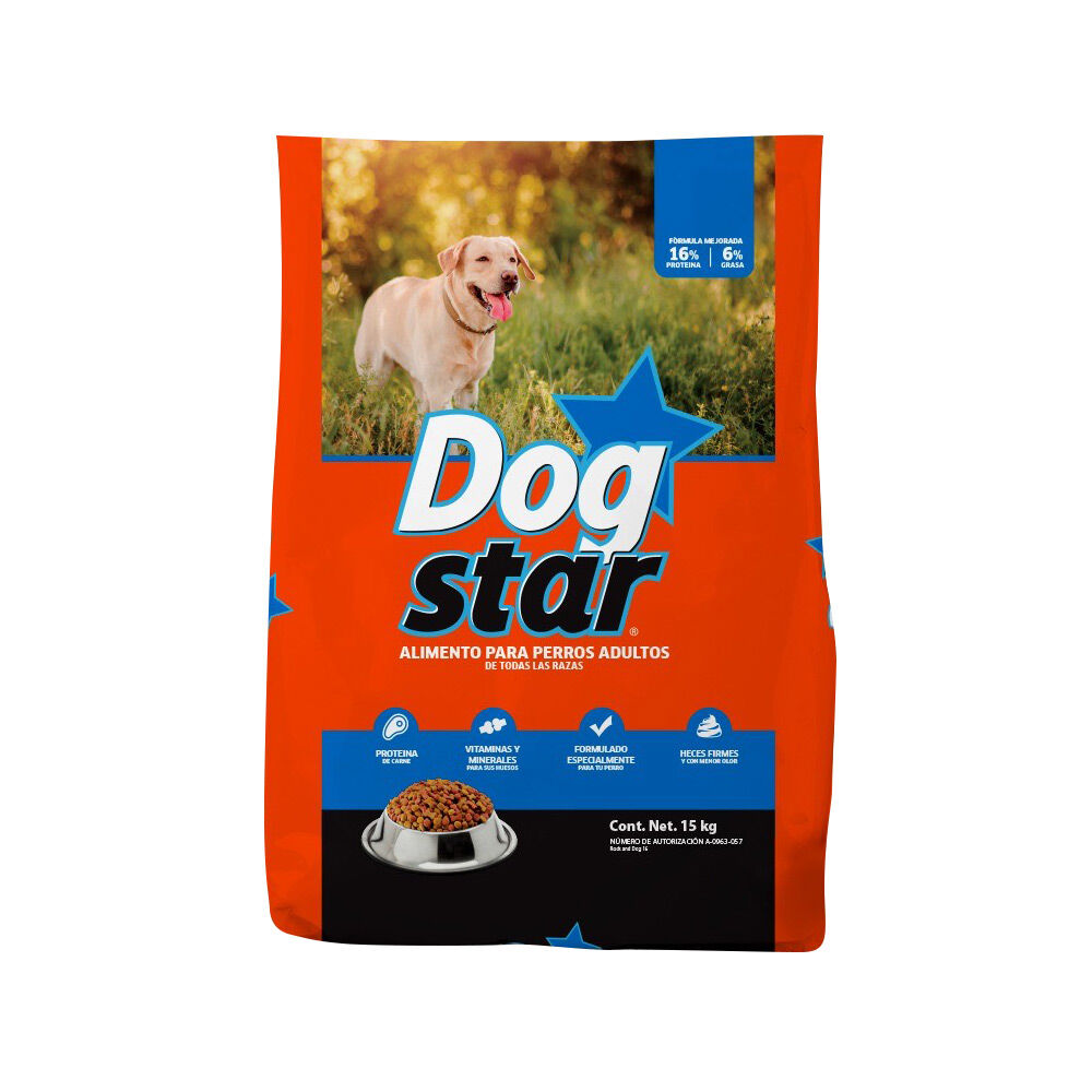 Comida P/perro Dog Star 15 Kg