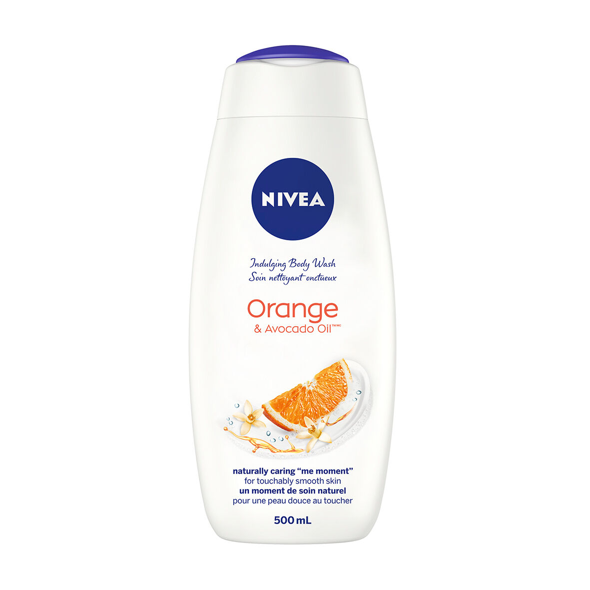 Body Wash Orange & Avocado Oil Nivea 500.0 Ml