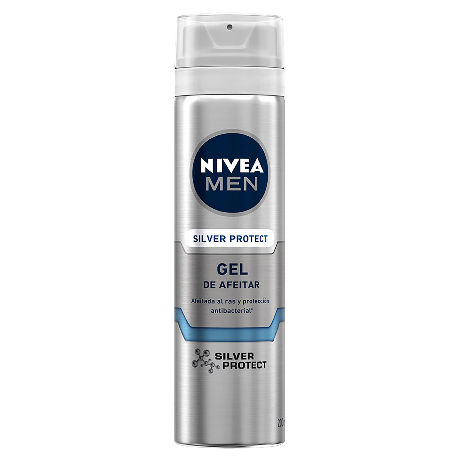 Gel Afeitar Silver Protect Nivea 200.0 Ml