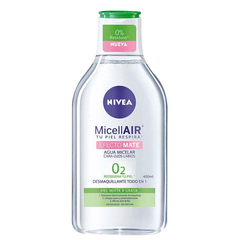 Agua Micelar Efecto Mate Nivea 400.0 Ml