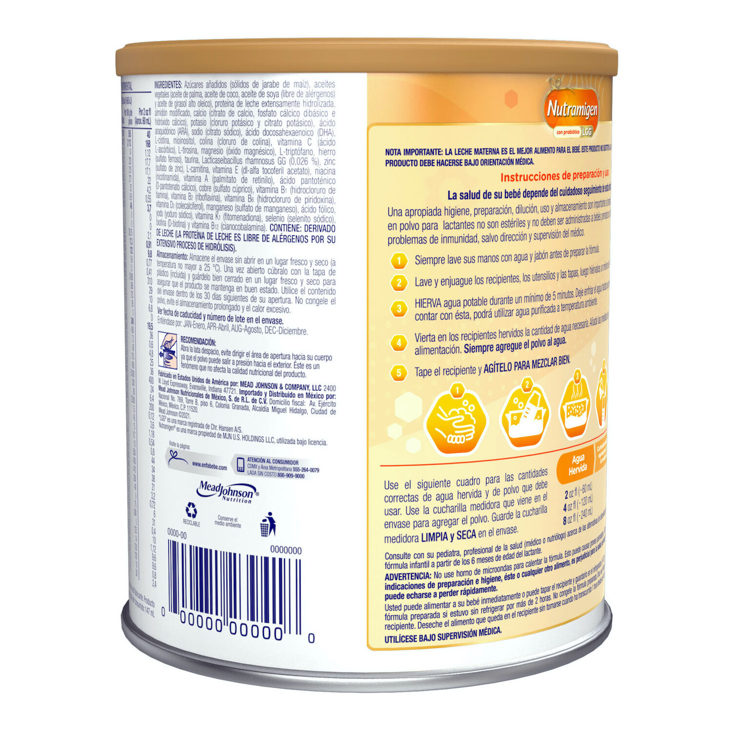 Formula Nutramigen 357.0 Gr
