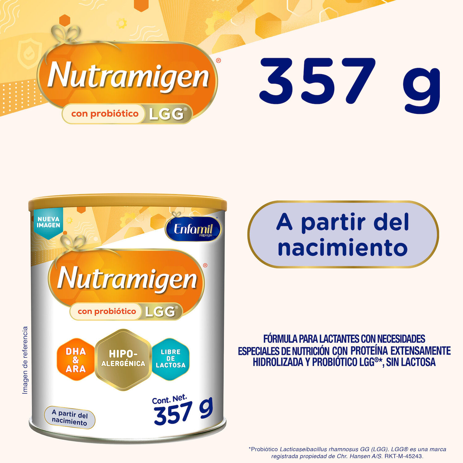 Formula Nutramigen 357.0 Gr
