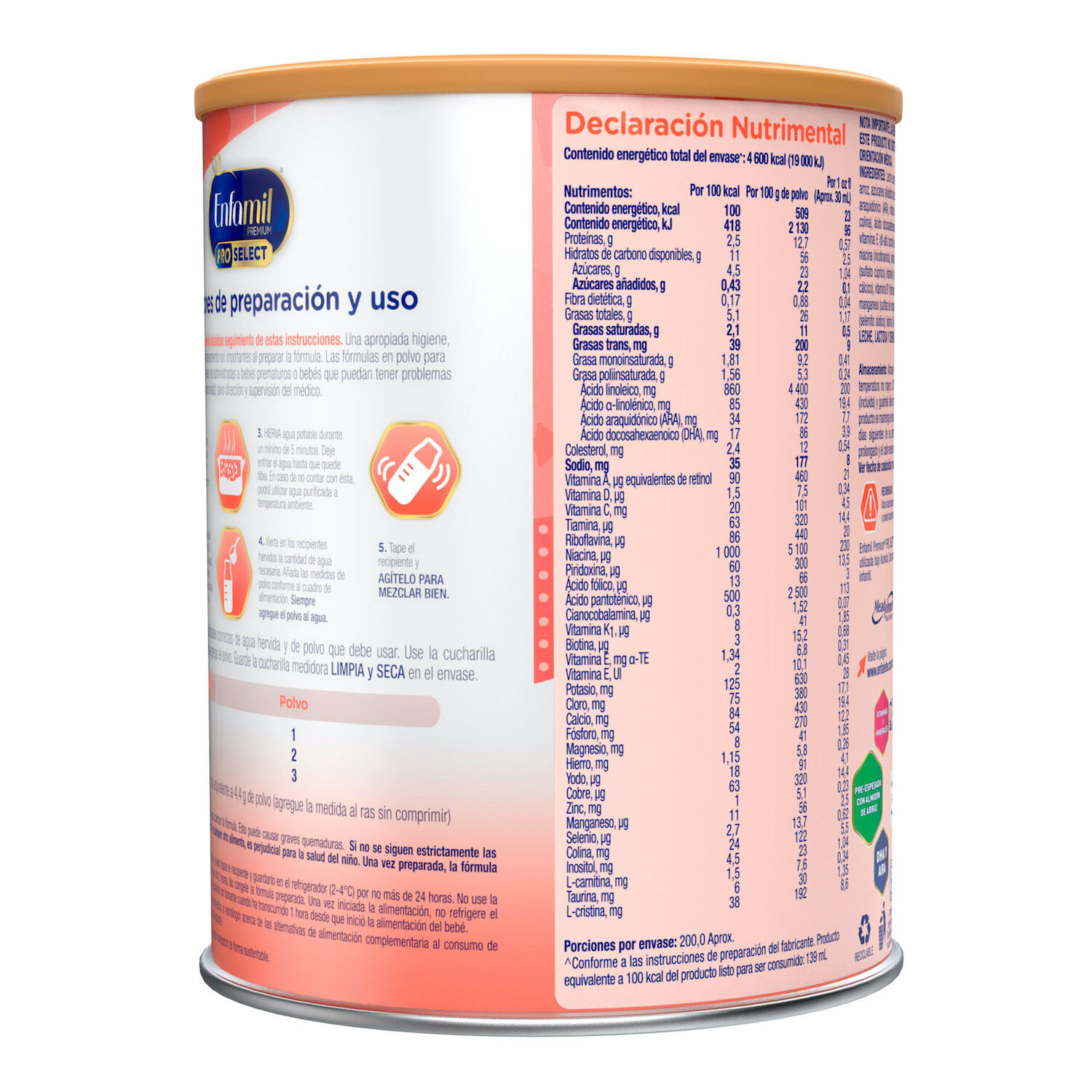 Formula Premium Enfamil Ar 900.0 Gr