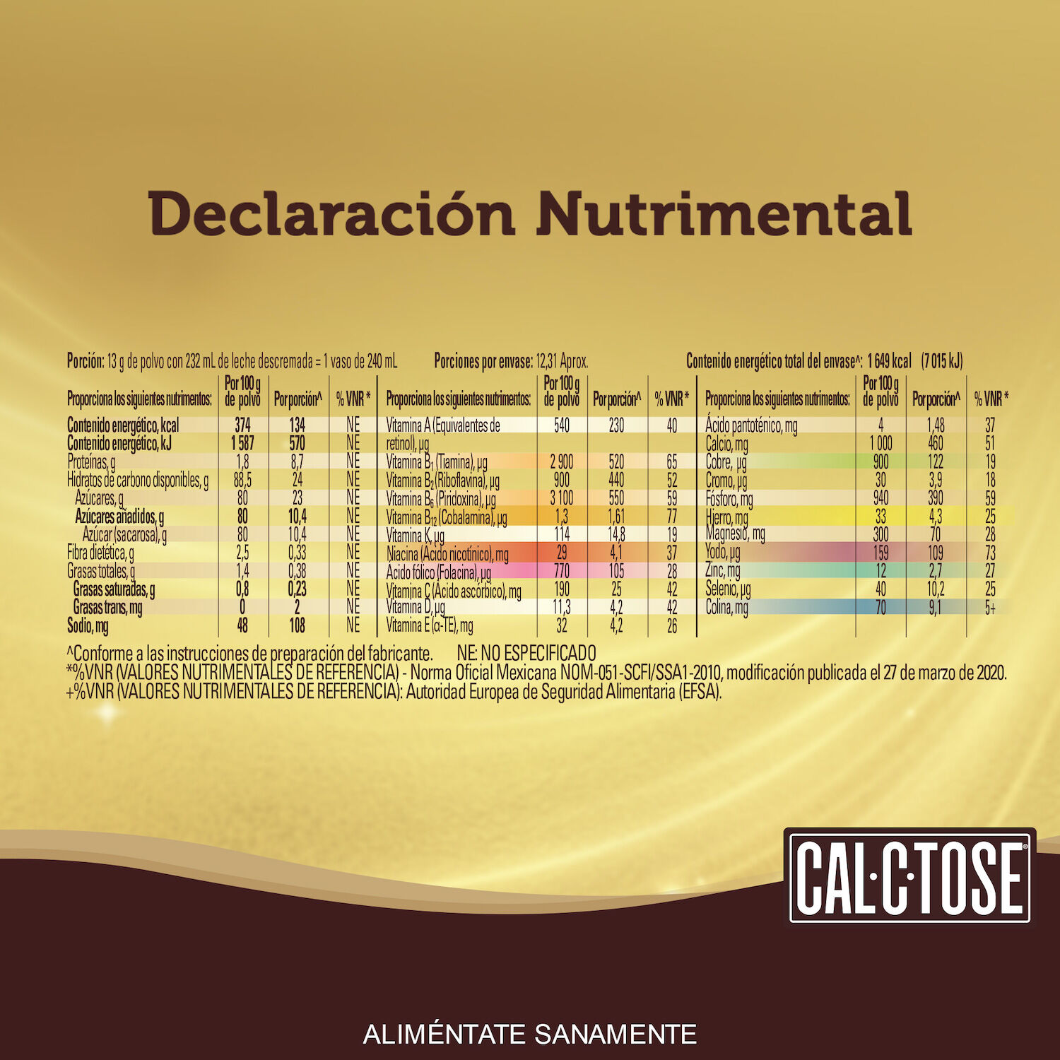Chocolate Bolsa Cal C Tose 160.0 Gr