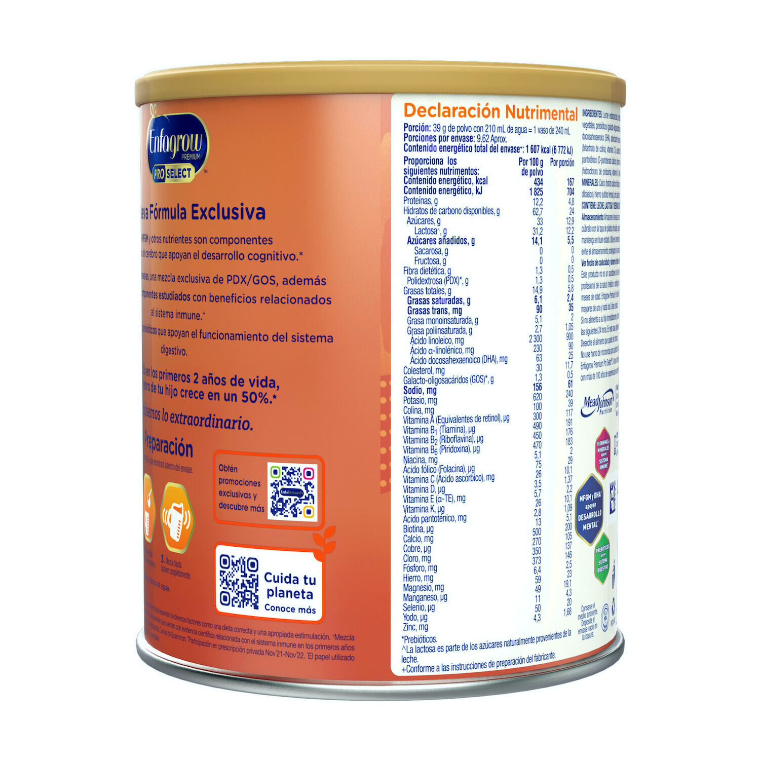 Leche Premium 3 Enfagrow 375.0 Gr