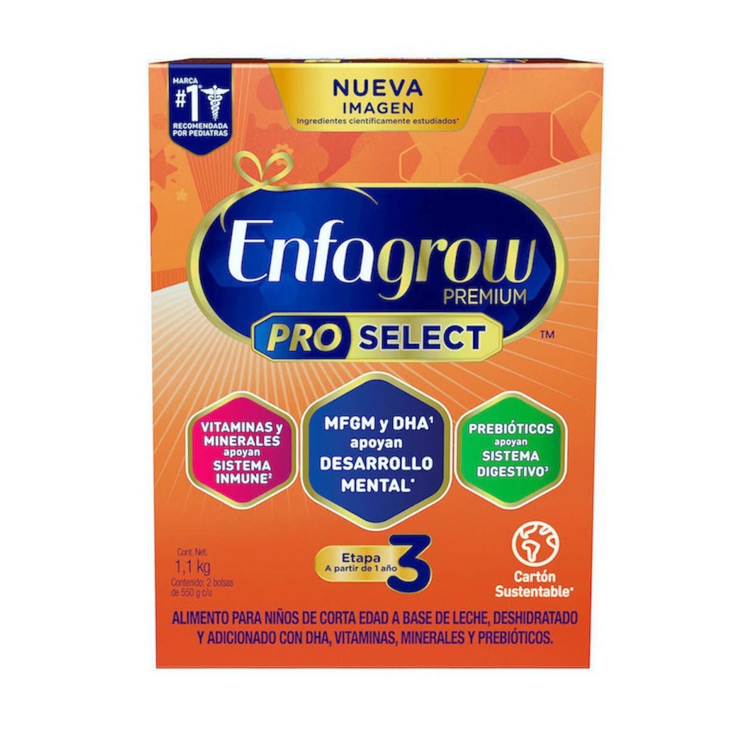 Leche Premium 3 Econopack Enfagrow 1.1 Kg
