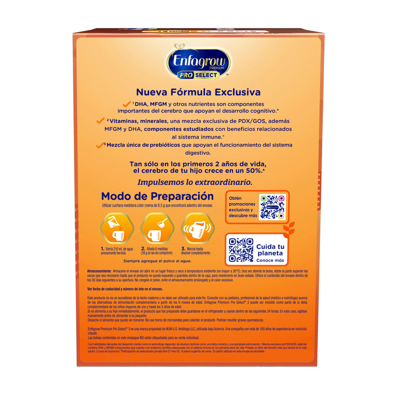 Leche Premium 3 Econopack Enfagrow 1.1 Kg