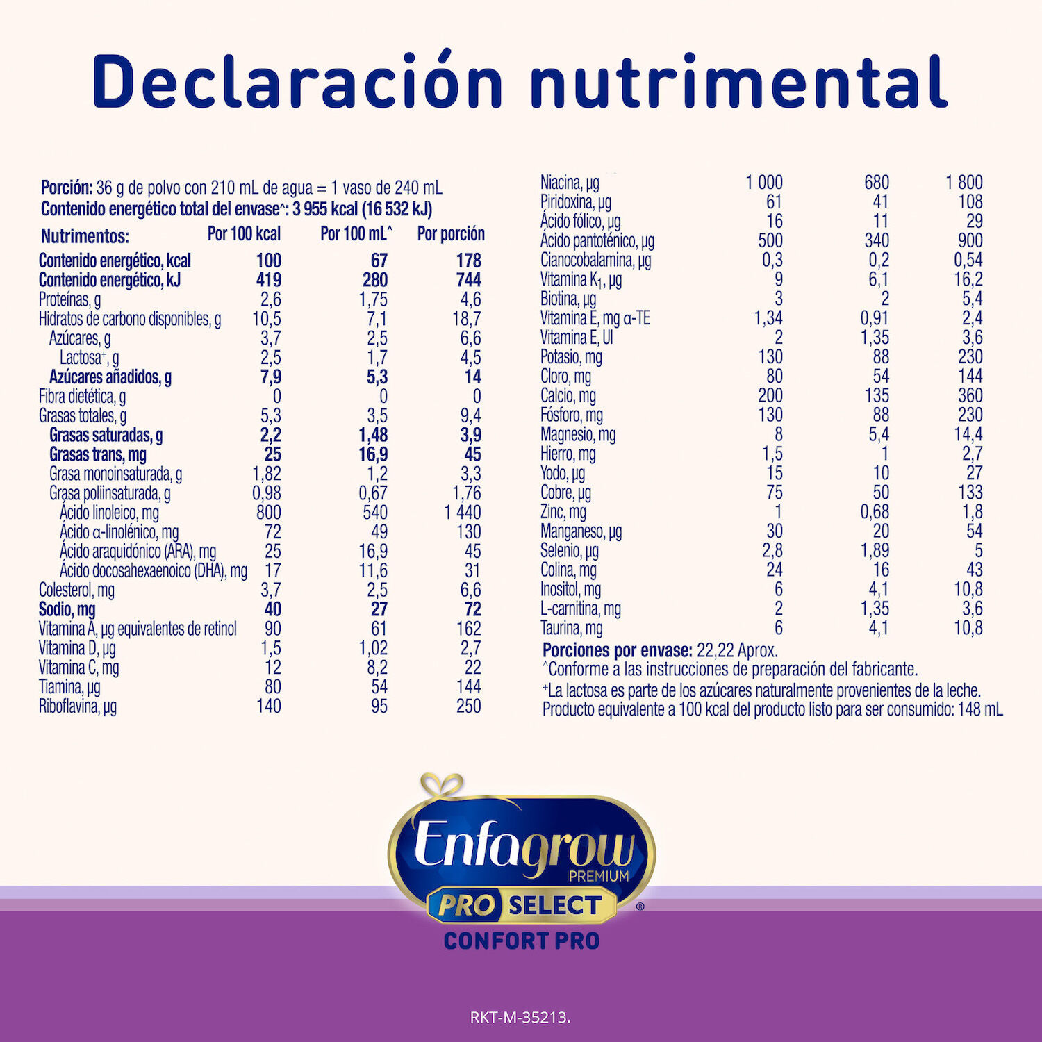 Formula Confort 2 Enfagrow 800.0 Gr