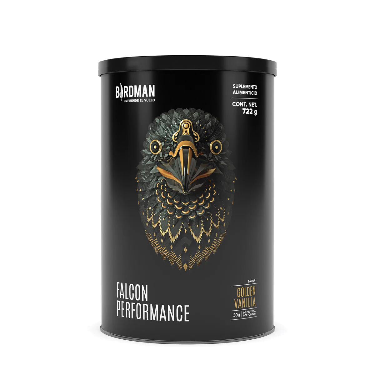Proteina Vegetal Golden Vainilla Birdman 722.0 Gr