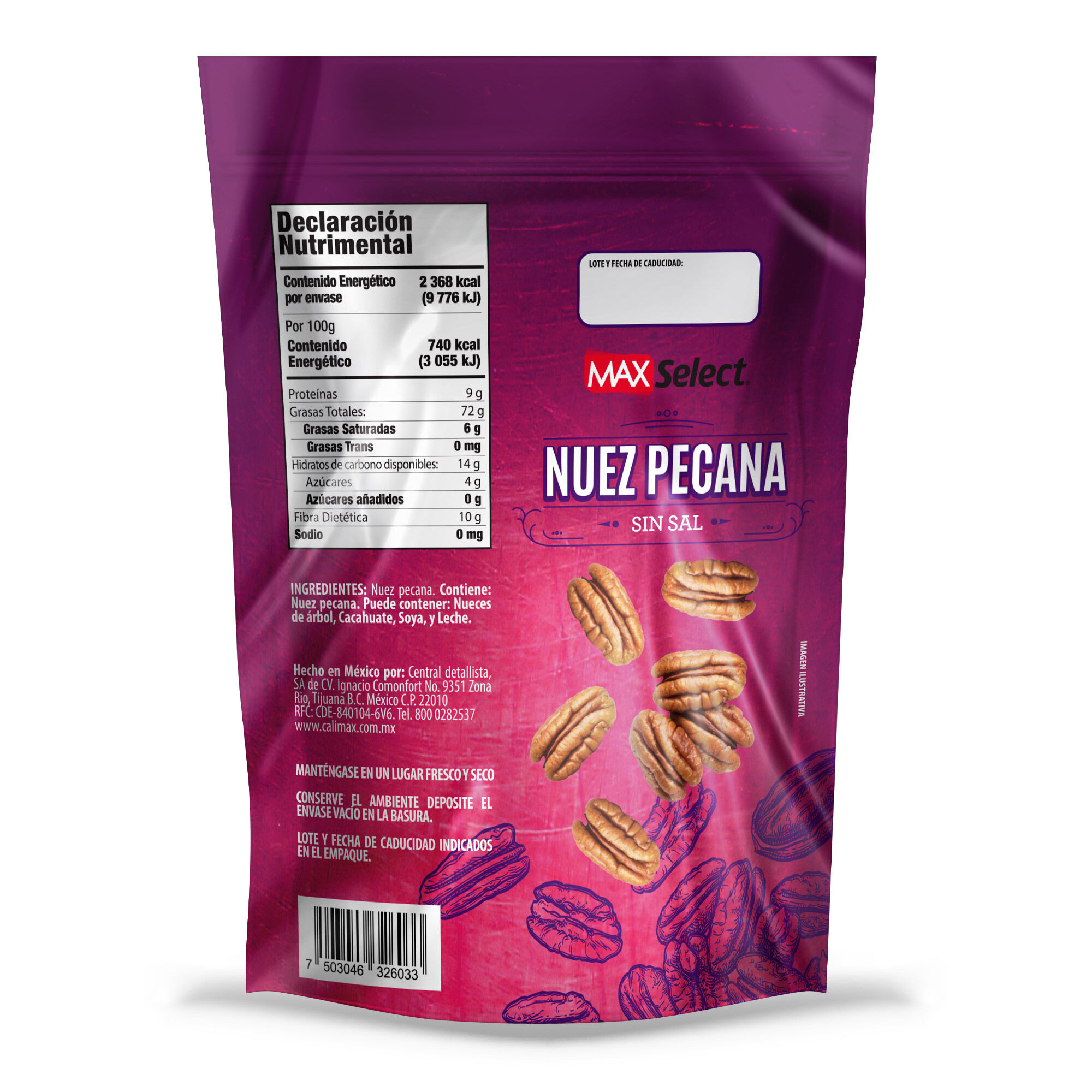 Nuez De La India Max Select 320.0 Gr