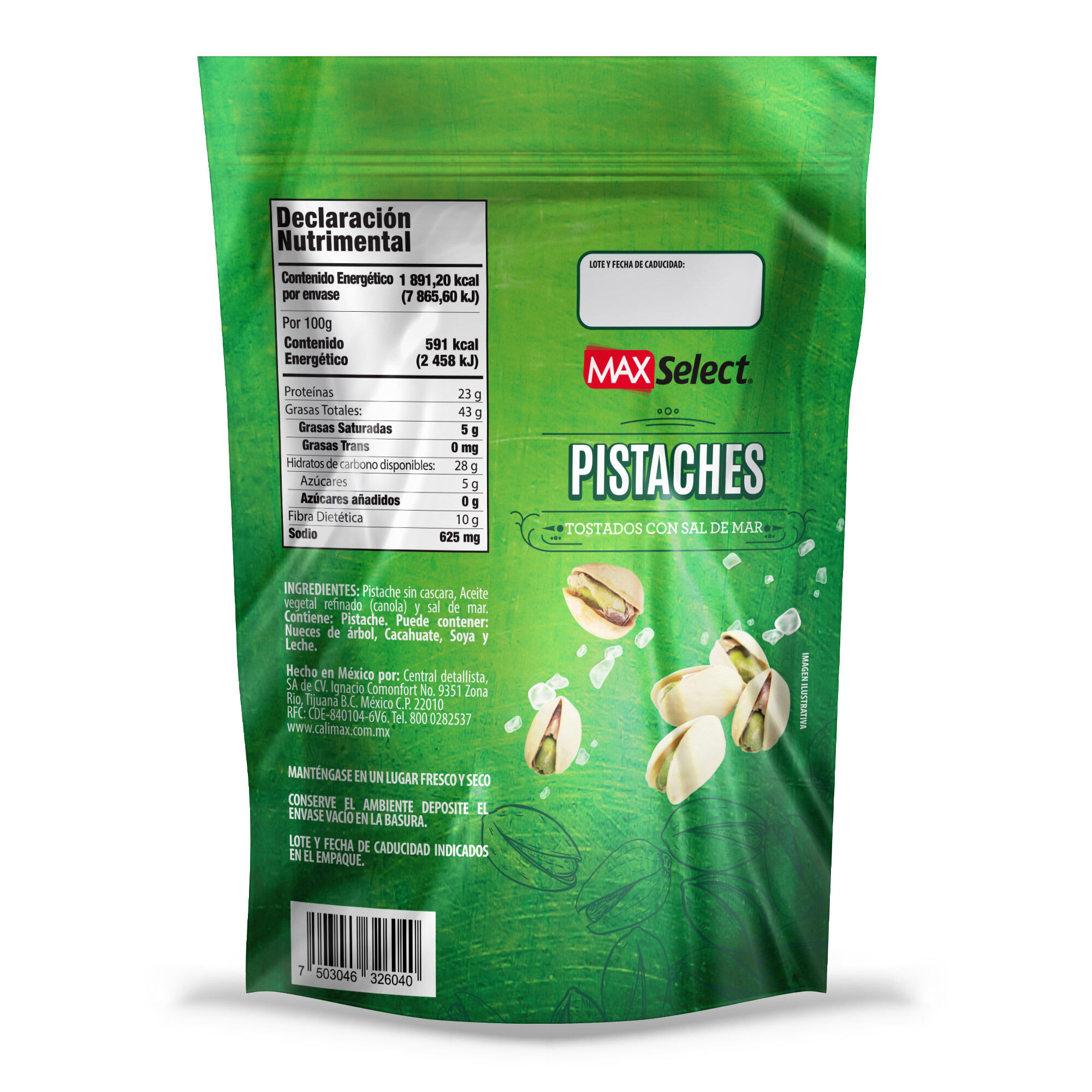 Nuez Pecana Max Select 320.0 Gr