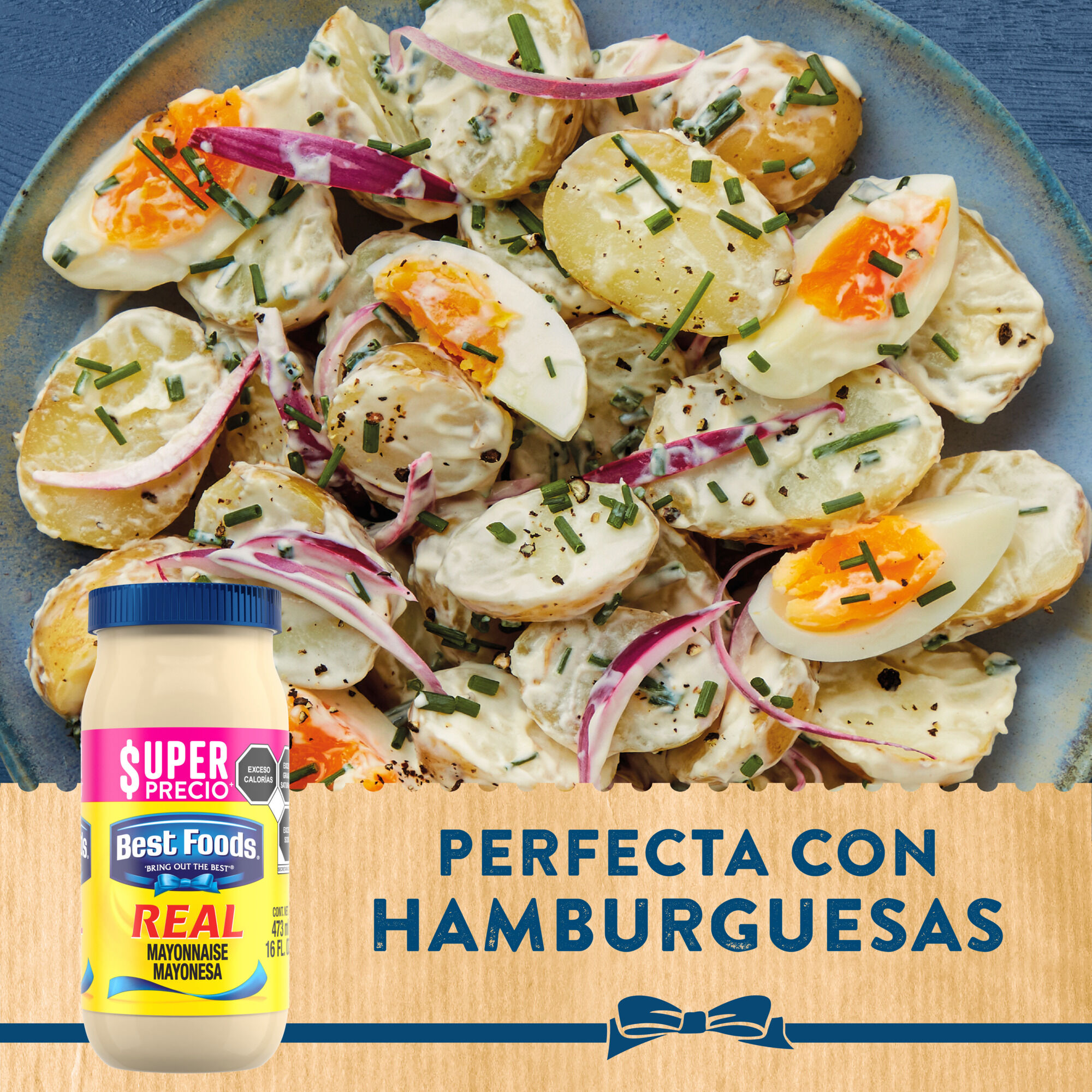 Mayonesa Real Best Foods 16.0 Oz