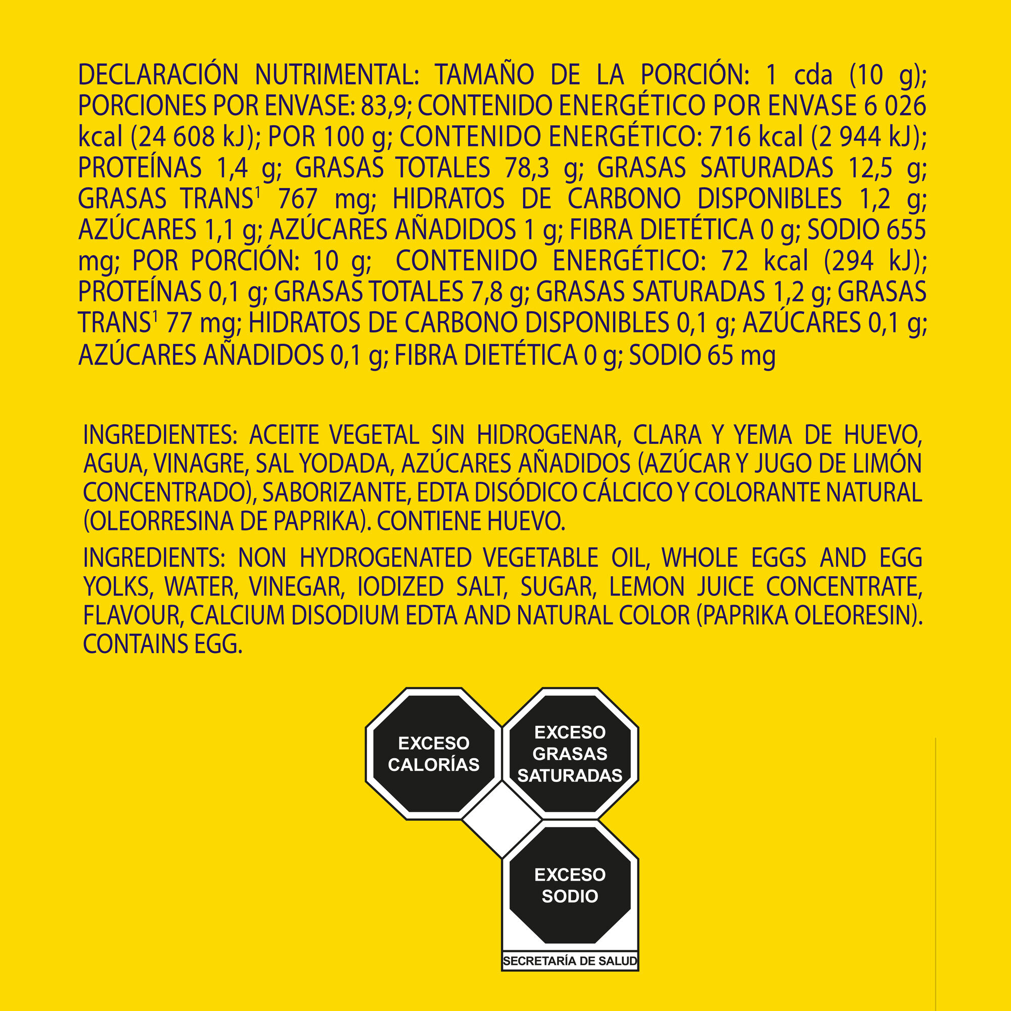 Mayonesa Real Best Foods 32.0 Oz