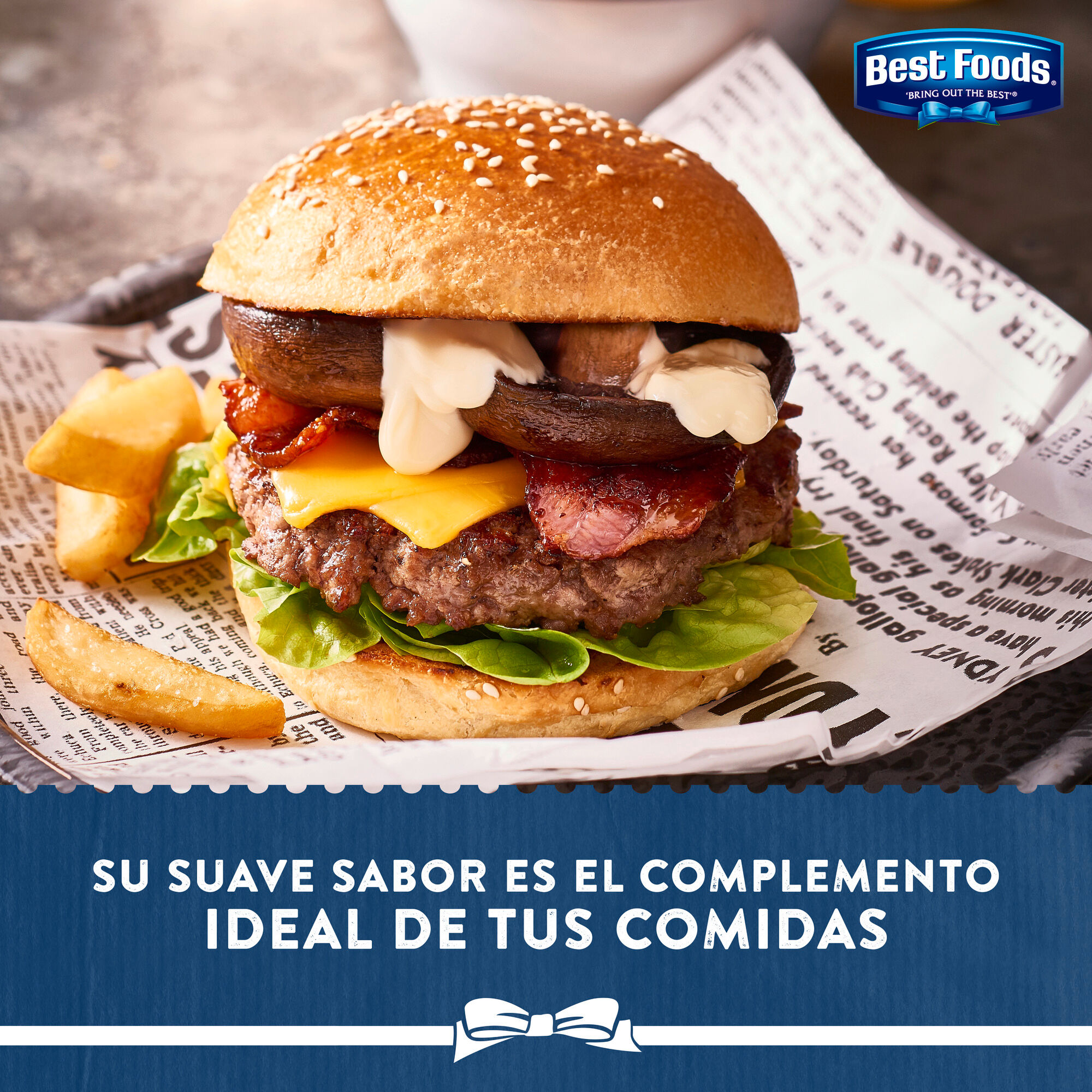 Mayonesa Real Best Foods 32.0 Oz