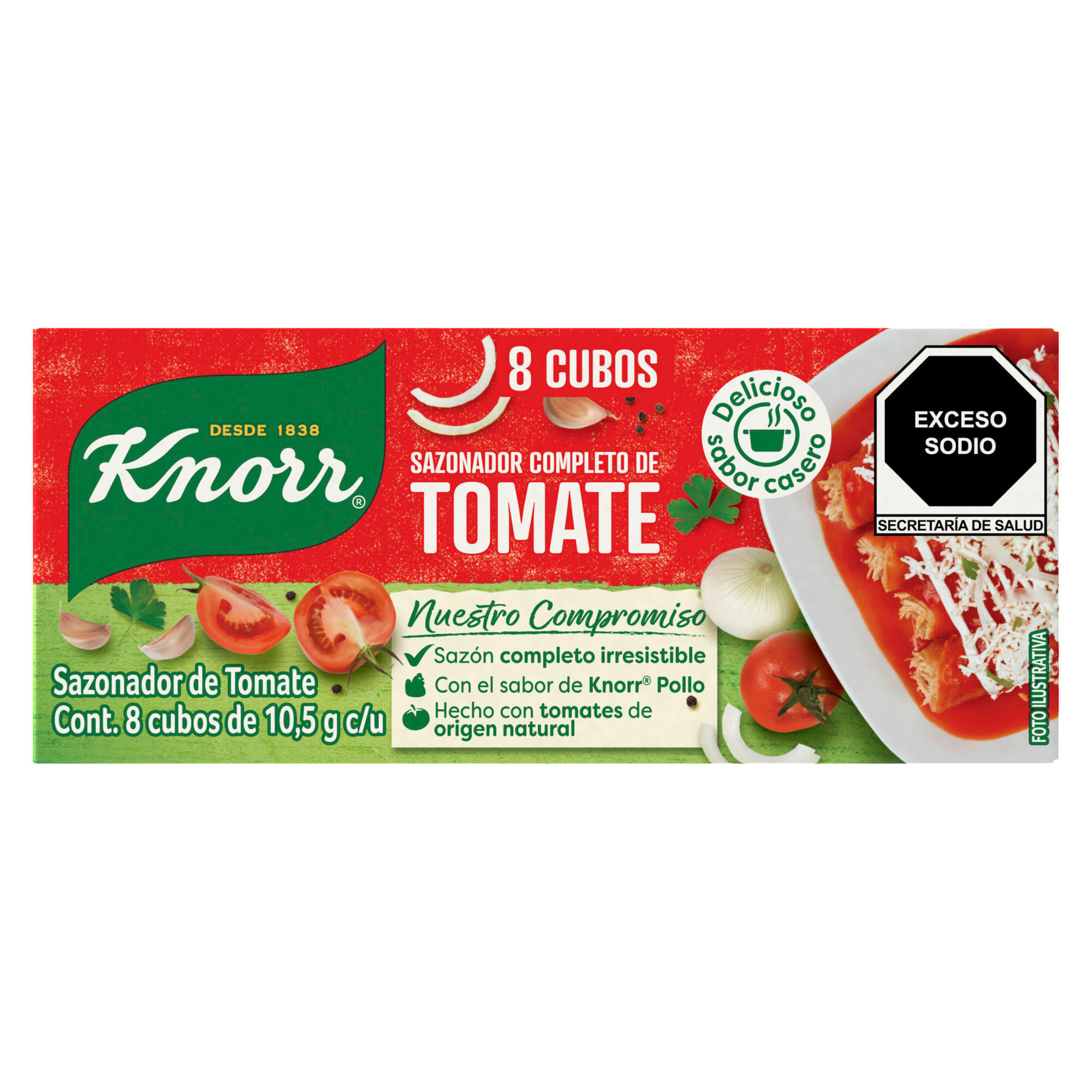 Caldo Tomate Knorr 8.0 Pza