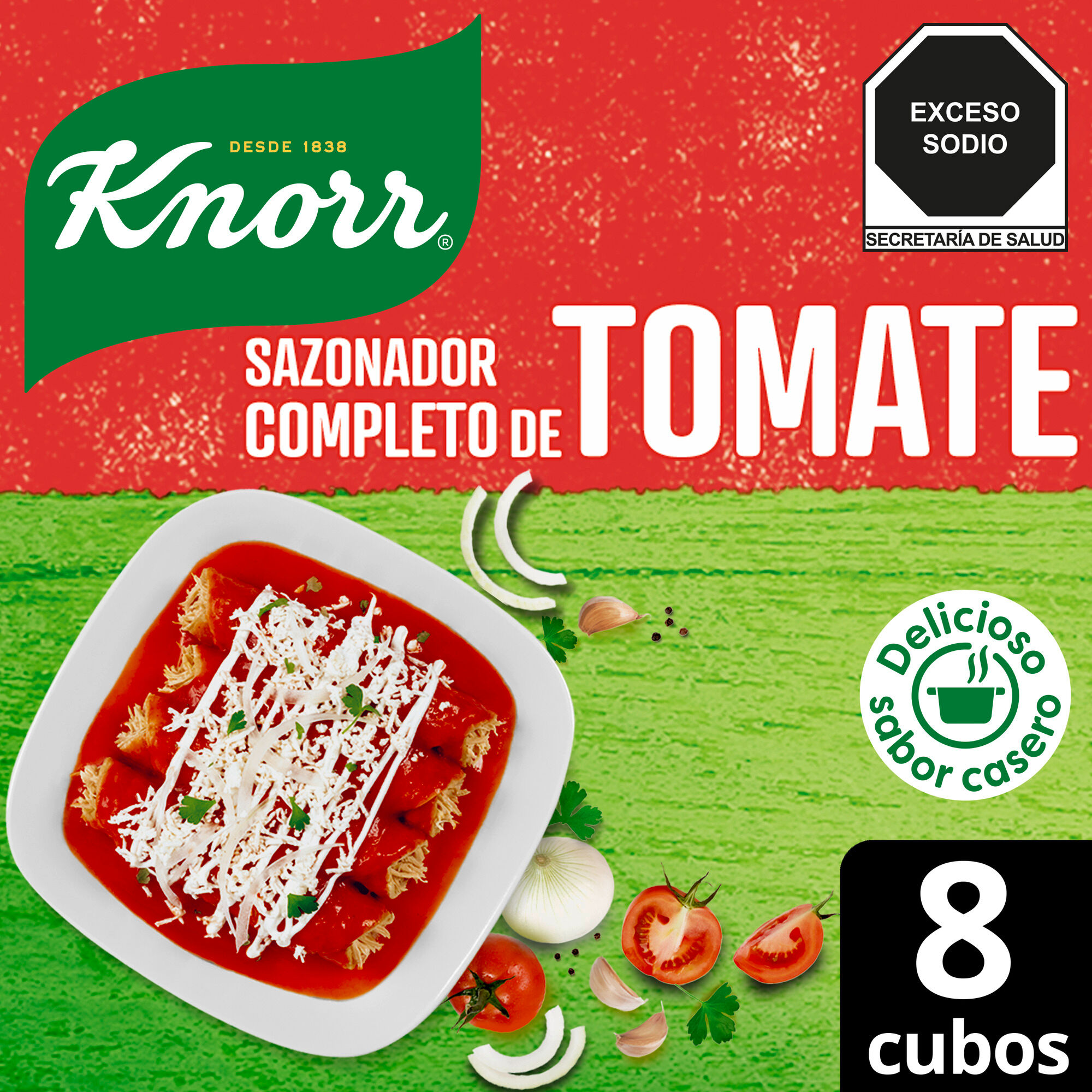 Caldo Tomate Knorr 8.0 Pza