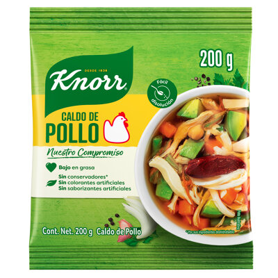 Caldo De Pollo Bolsa Knorr 200 G