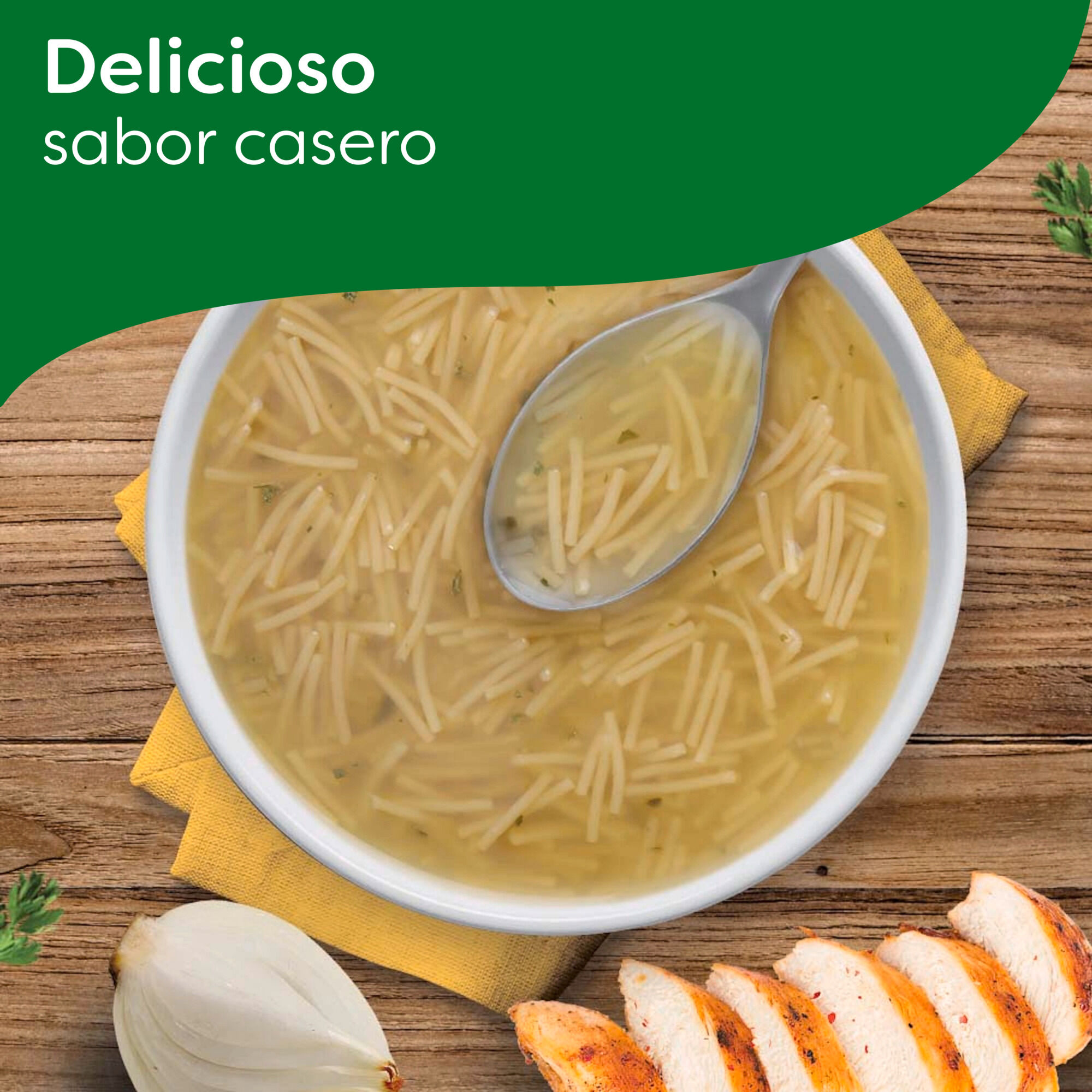 Sopa Fideo Y Pollo Knorr 95.0 Gr