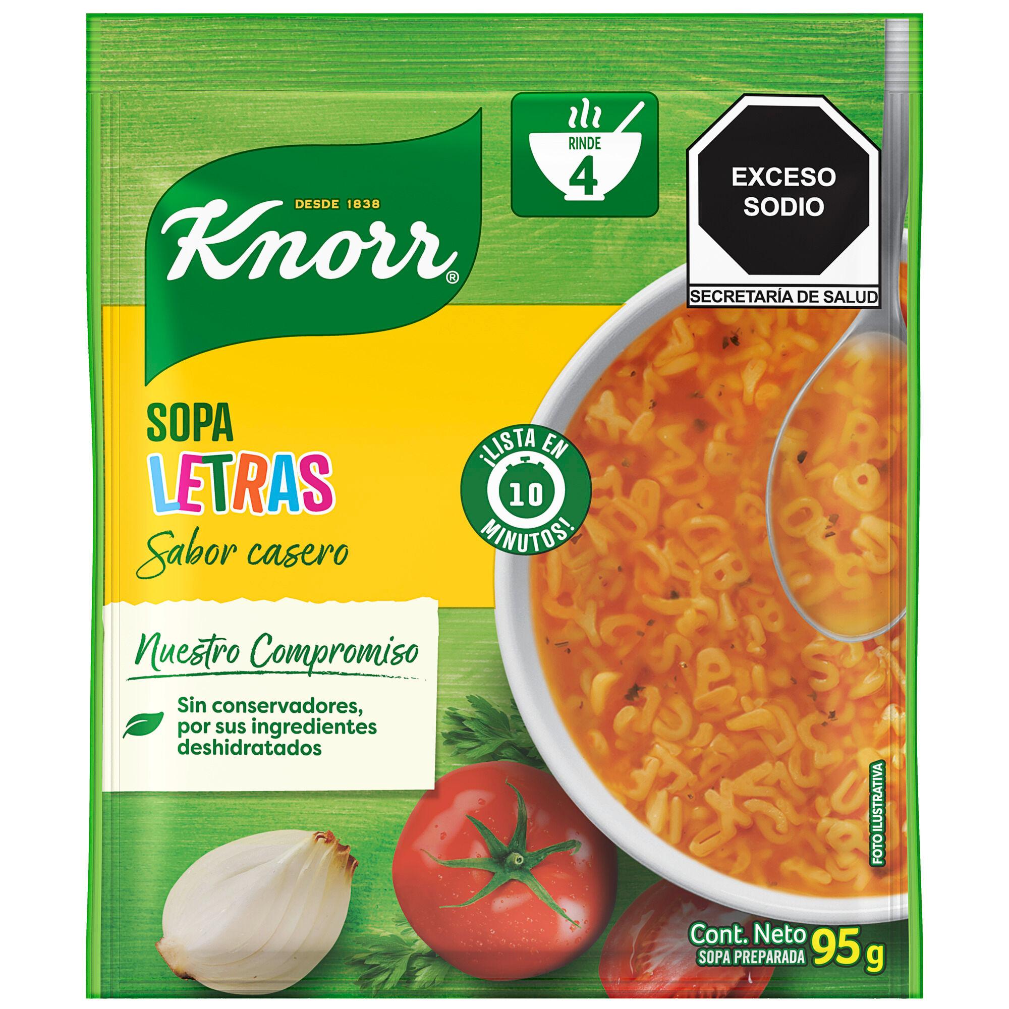 Sopa Letras Knorr 95.0 Gr