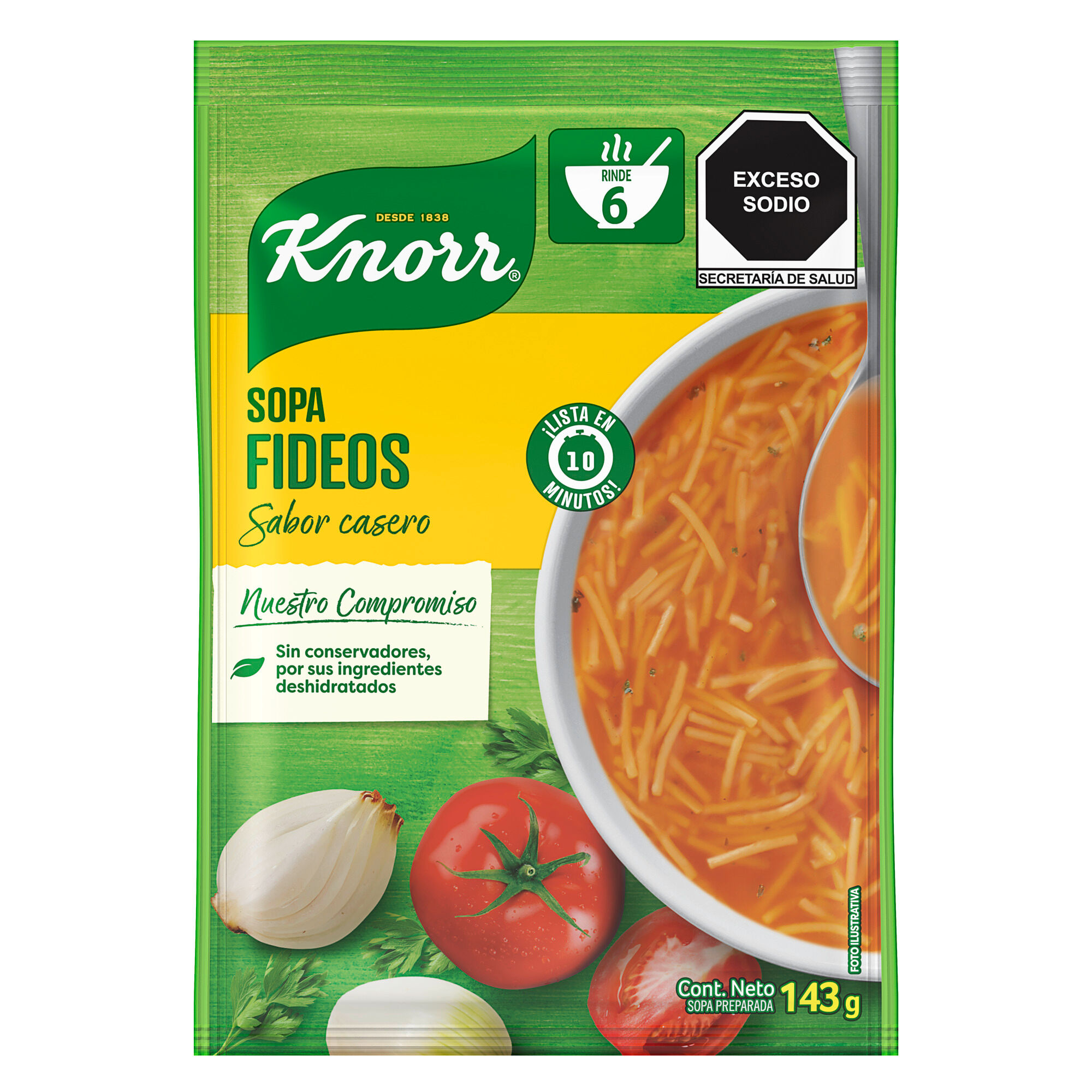 Sopa Fideos Knorr 143.0 Gr
