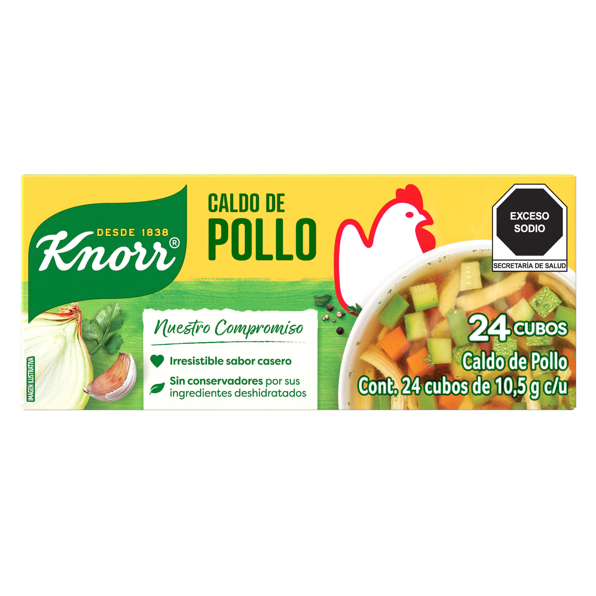 Caldo Pollo Knorr 24.0 Pza