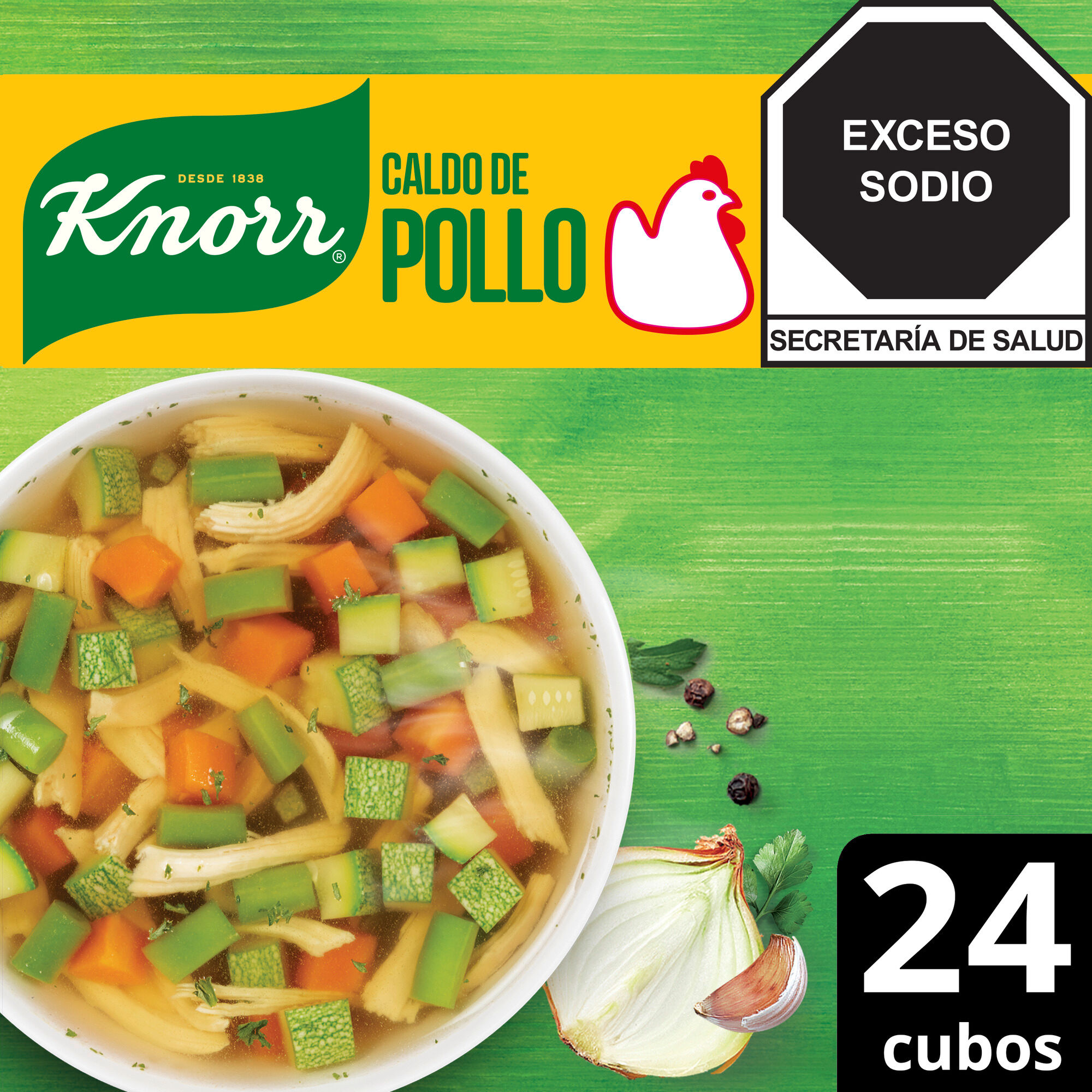 Caldo Pollo Knorr 24.0 Pza