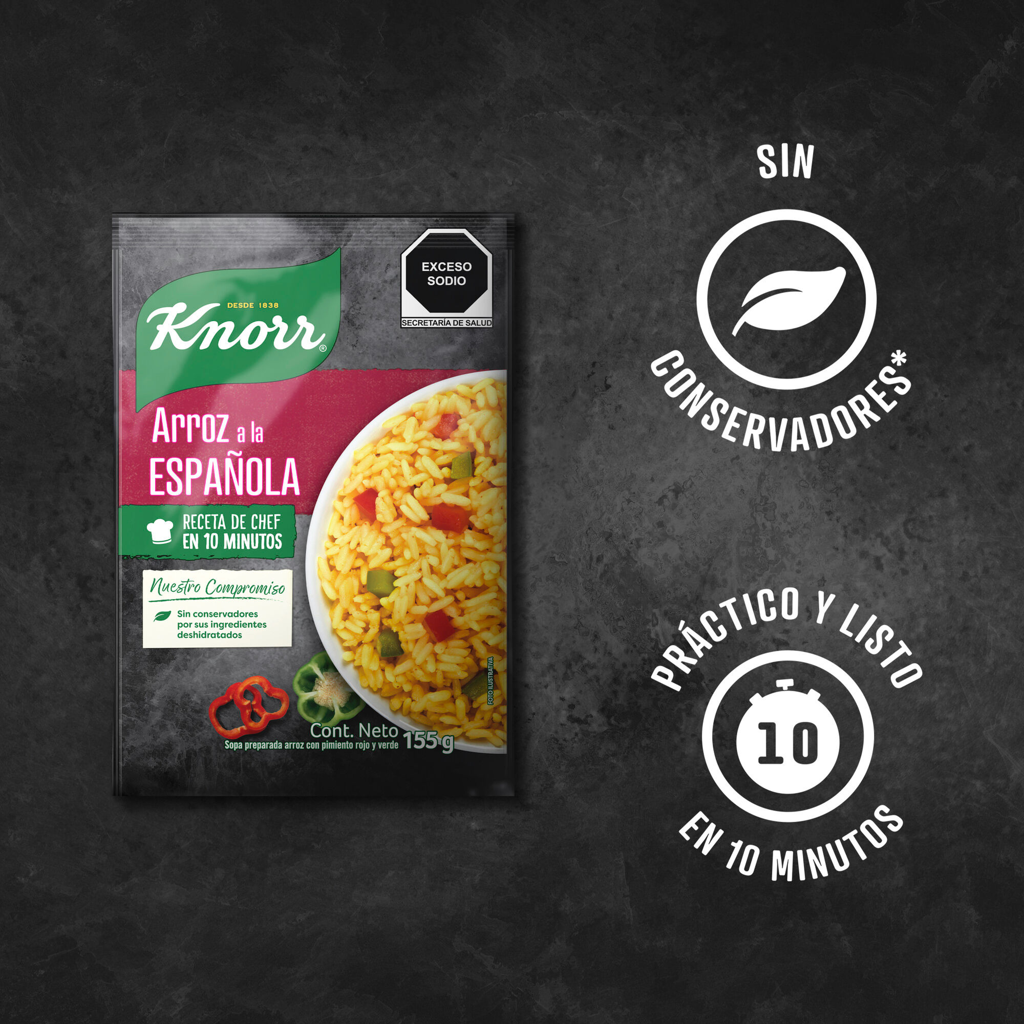 Arroz A La Española Knorr 155.0 Gr