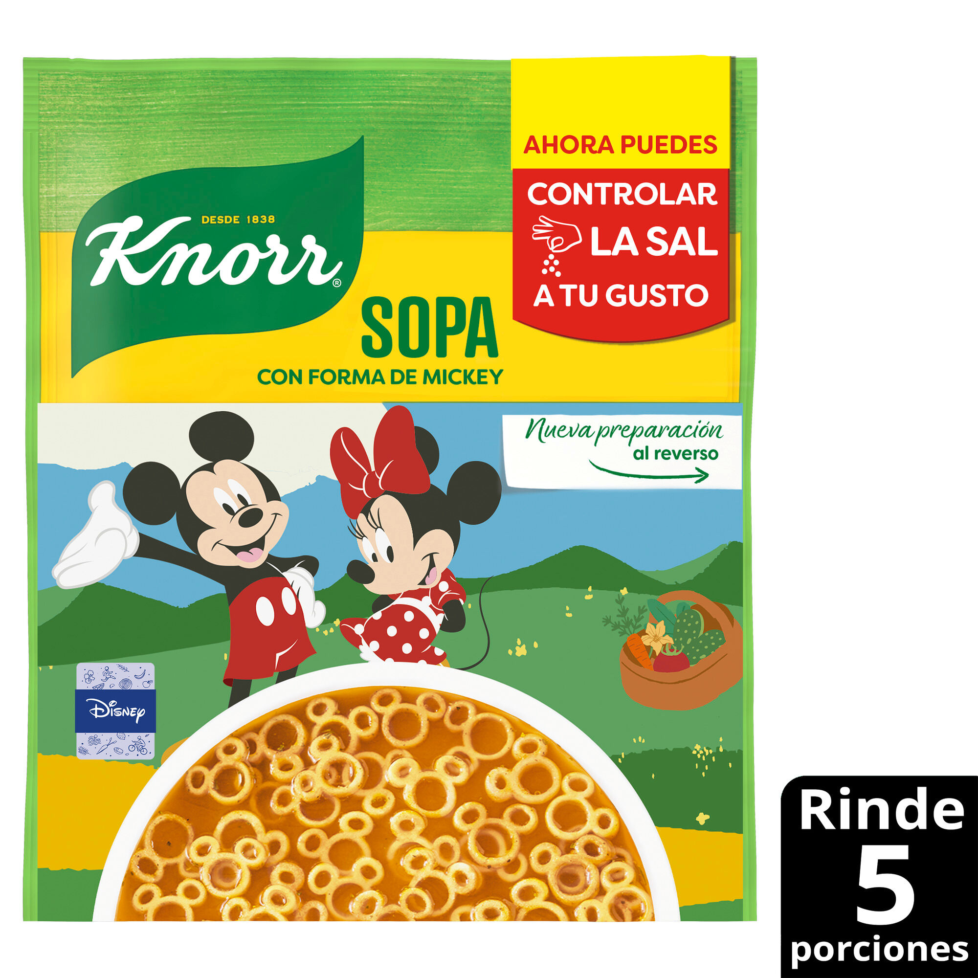 Sopa Mickey Knorr 95.0 Gr