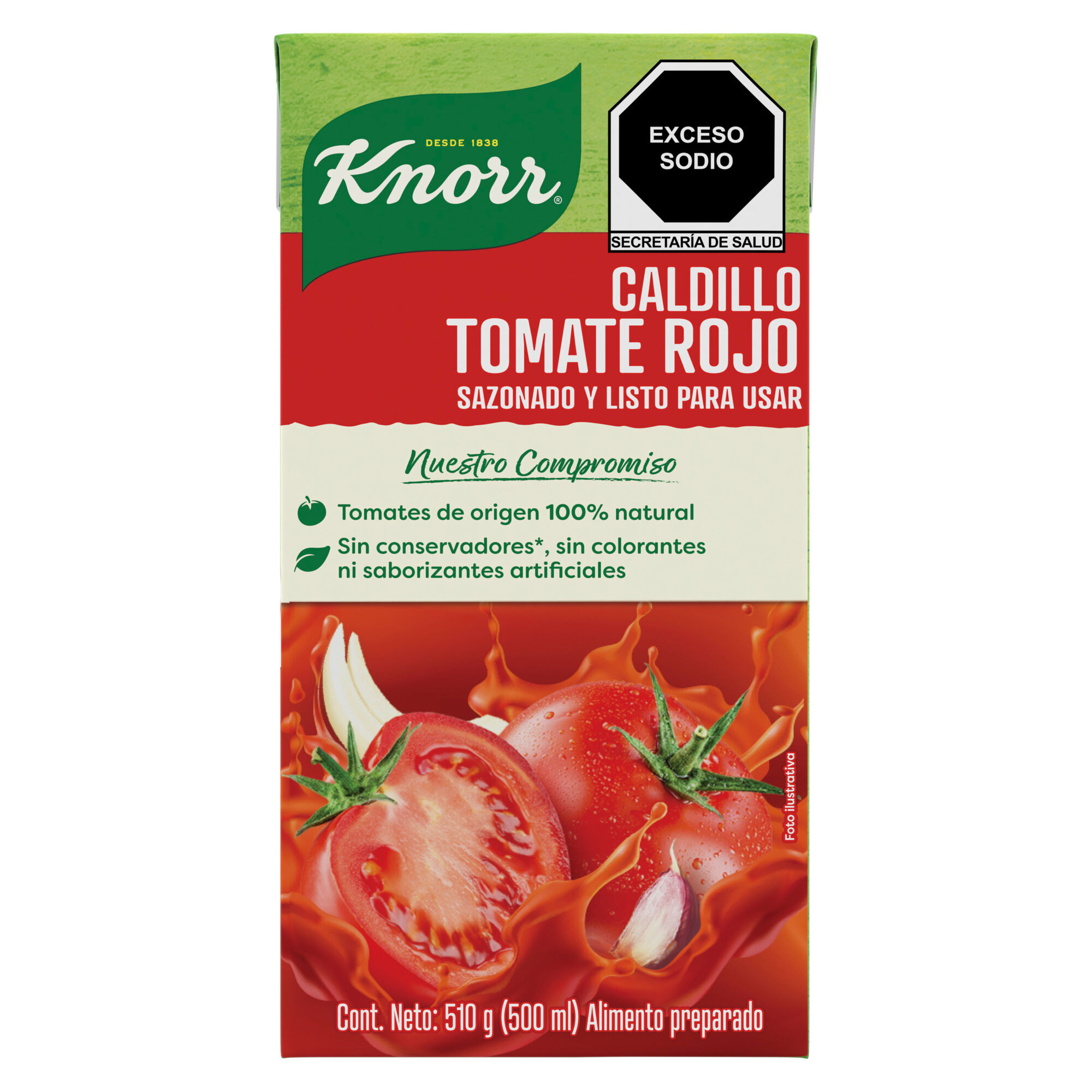 Caldillo Tomate Knorr 500 Ml