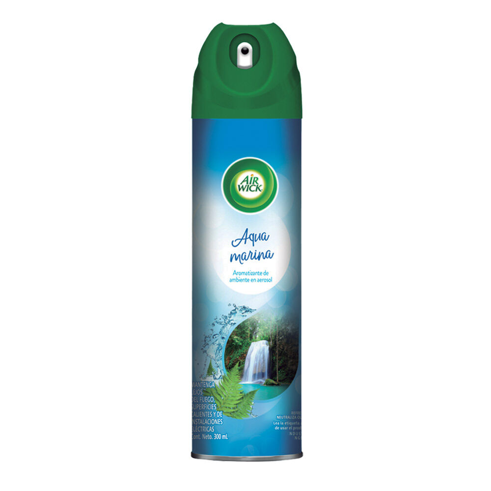 Aromatizante Ambiente Aqua Marina 300 Ml Air Wick 1.0 P