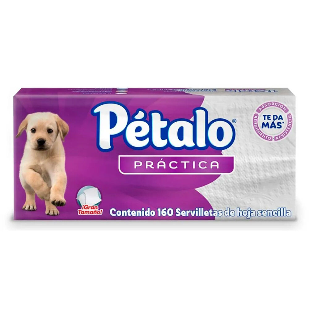 Servilleta Practica Petalo 160.0 Pza