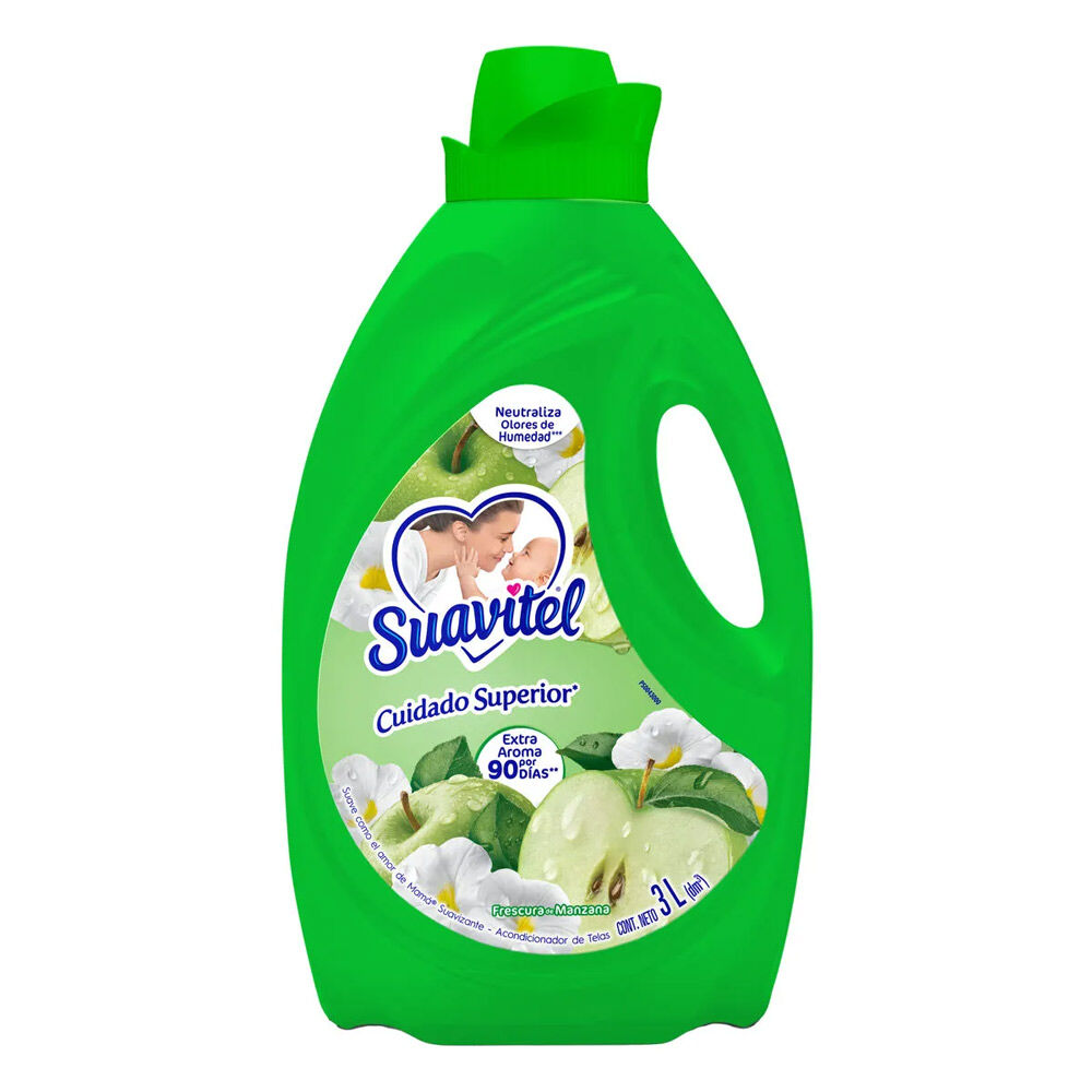 Suavizante Manzana Fresca Suavitel 3.0 Lt