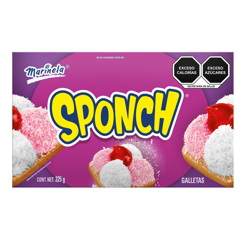 Galletas Sponch Marinela 225.0 Gr