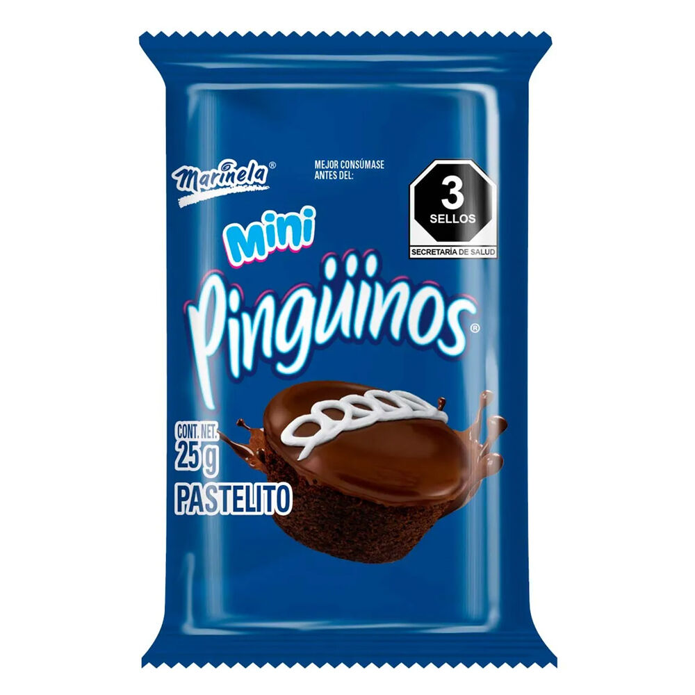 Mini Pinguino Clasico Marinela 25.0 Gr