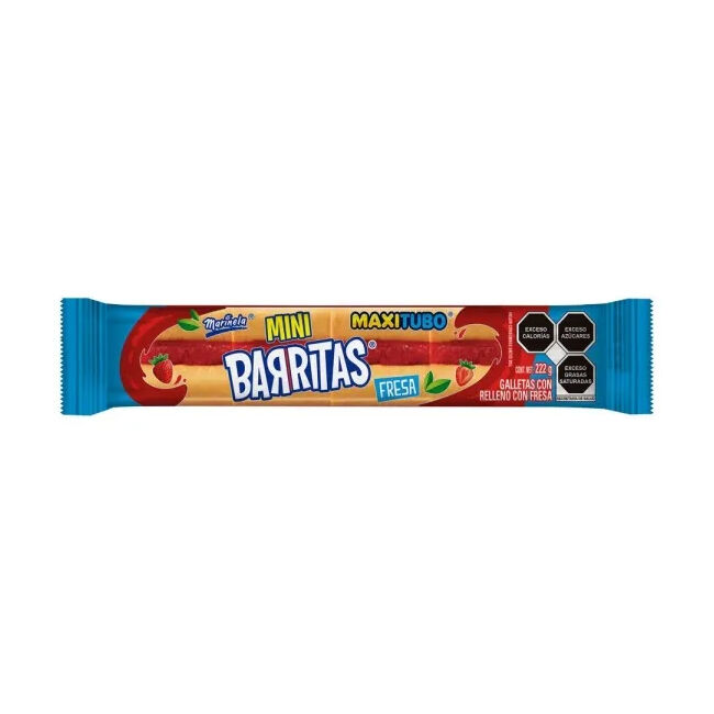 Mini Barritas Fresa Marinela 222.0 Gr