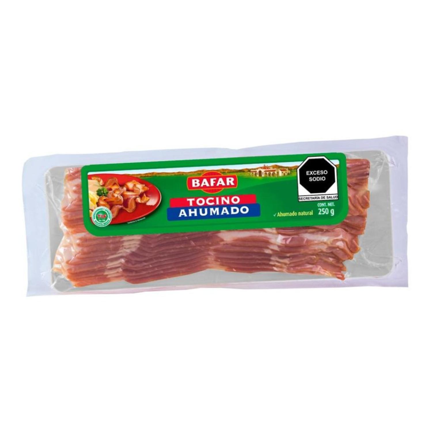 Tocino Rebanado Bafar 250.0 Gr
