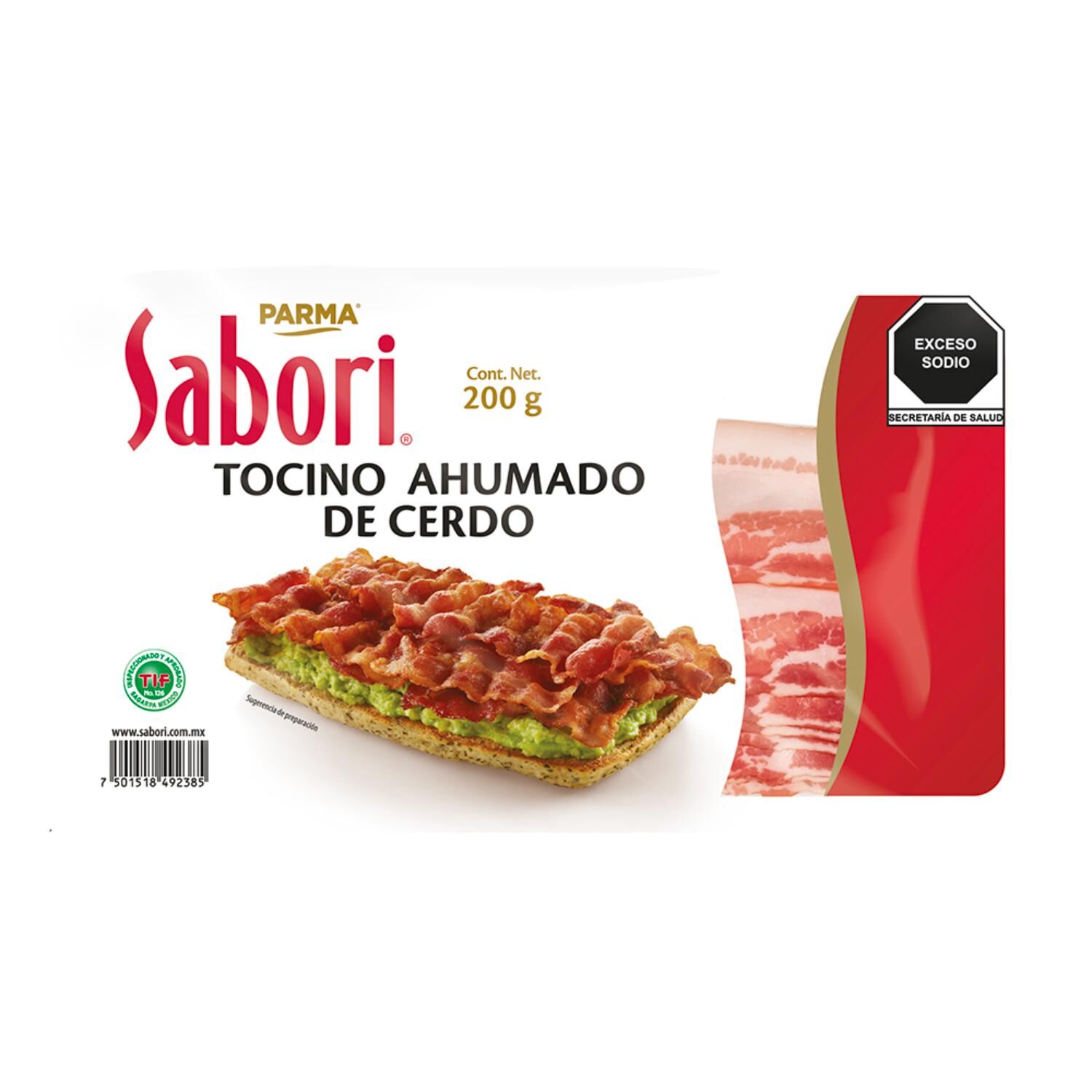 Tocino Ahumado Sabori 200.0 Gr