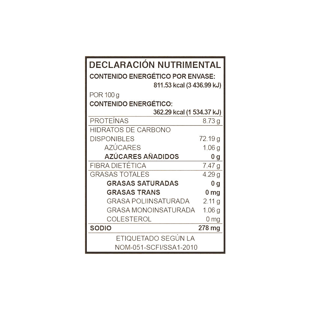 Tostadas De Nopal Mission 224.0 Gr