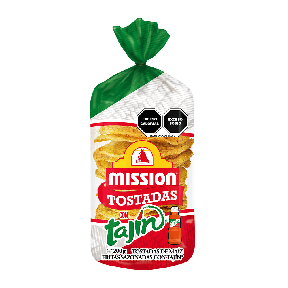 Tostada Tajin Mission 25.0 Pza