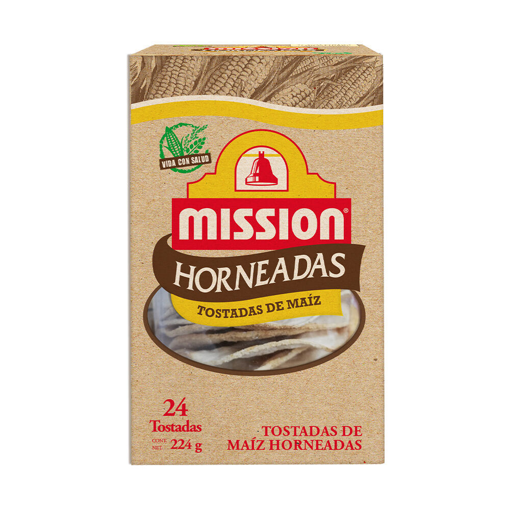 Tostadas Horneadas Mission 24.0 Pza
