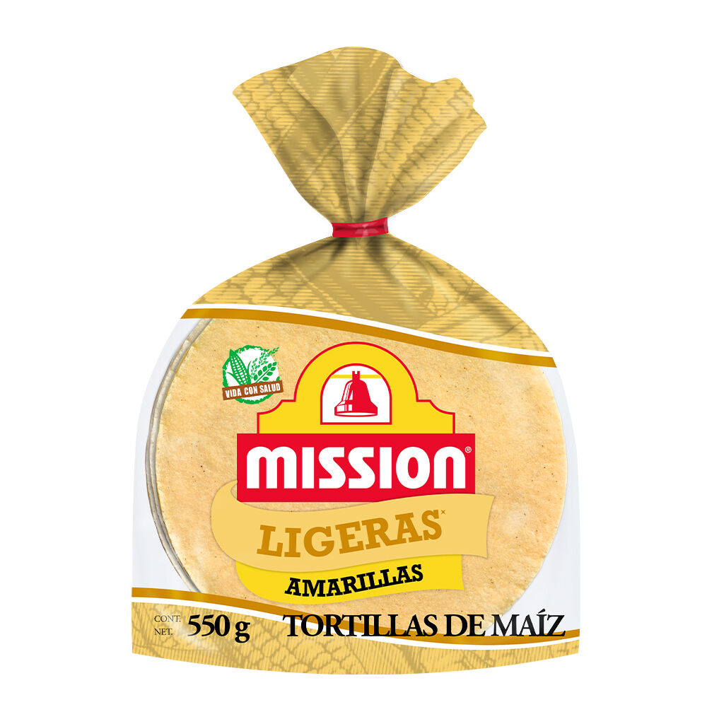 Tortillas Ligeras Amarillas Mission 550.0 Gr