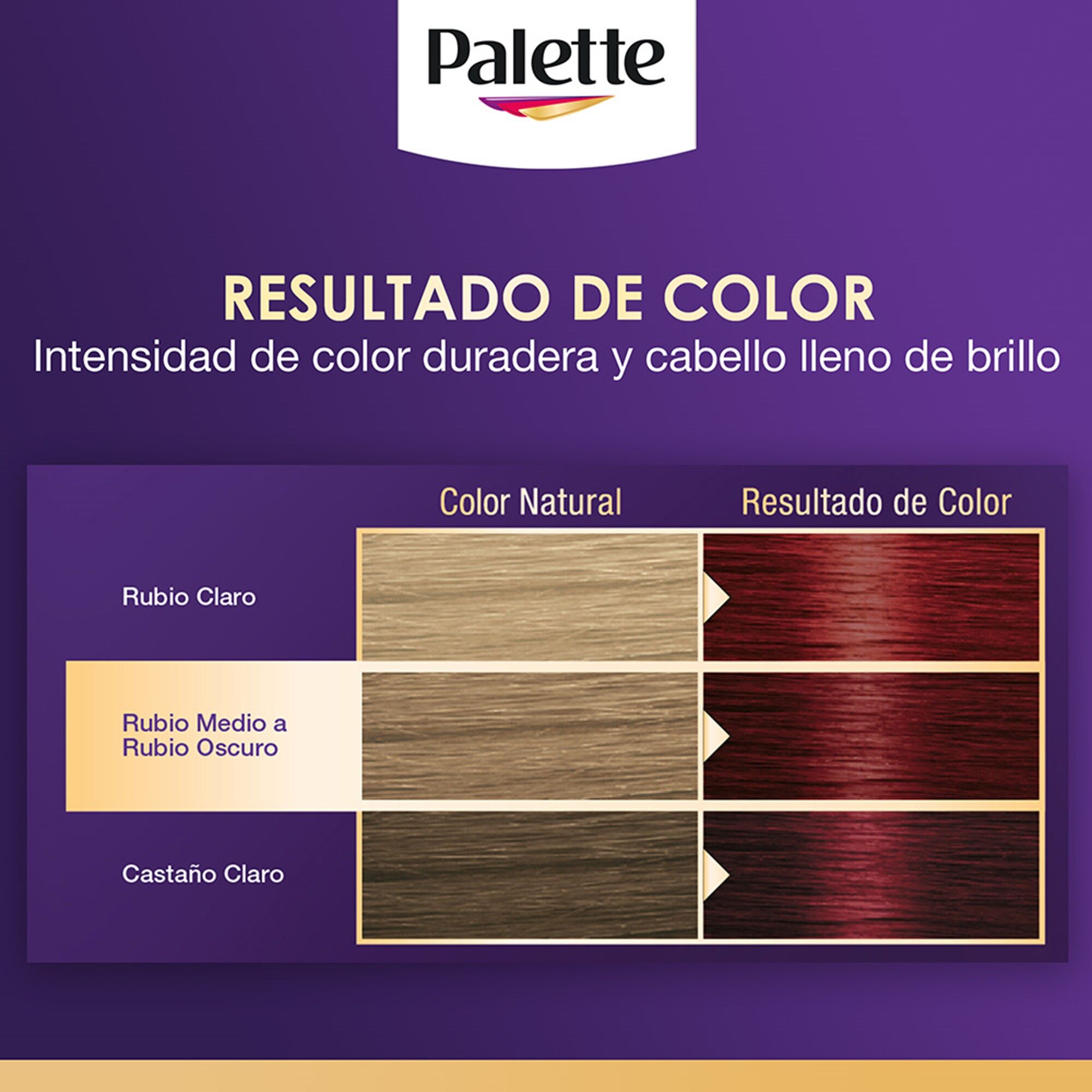 Tinte Cabello Rubio Seductor #6 888 Palette 1.0 Pza