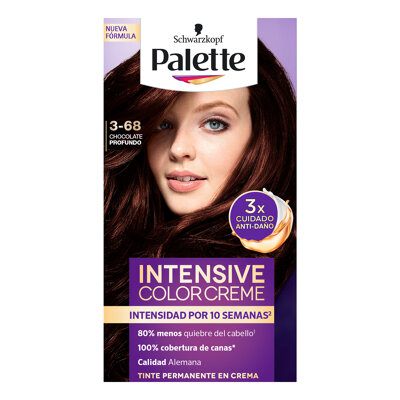 Tinte P/cabello Color Cream 3 68 Ch Profundo Palette 1.0