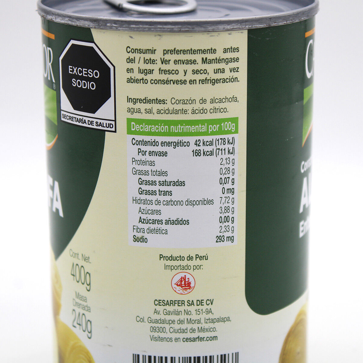 Corazon Alcachofa Campoamor 410.0 Gr