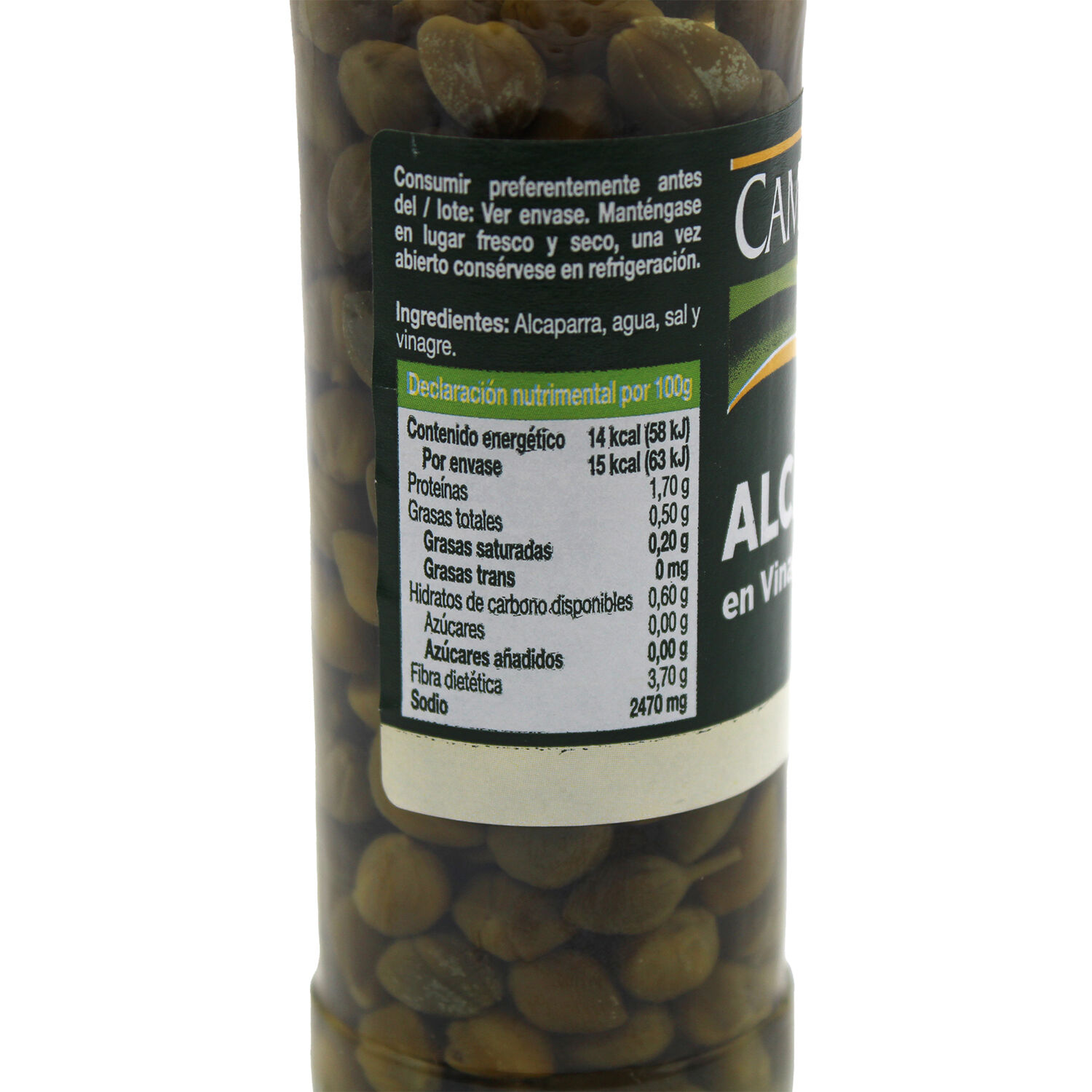 Alcaparra En Vinagre Campoamor 110.0 Gr