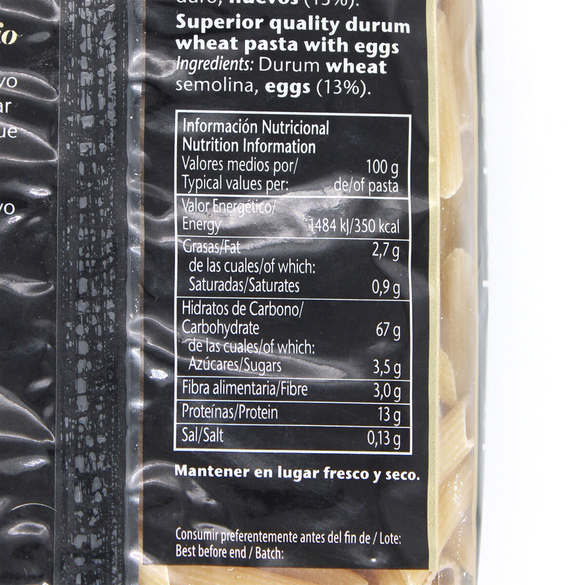 Pasta Maccheroni Huevo Gallo 450.0 Gr